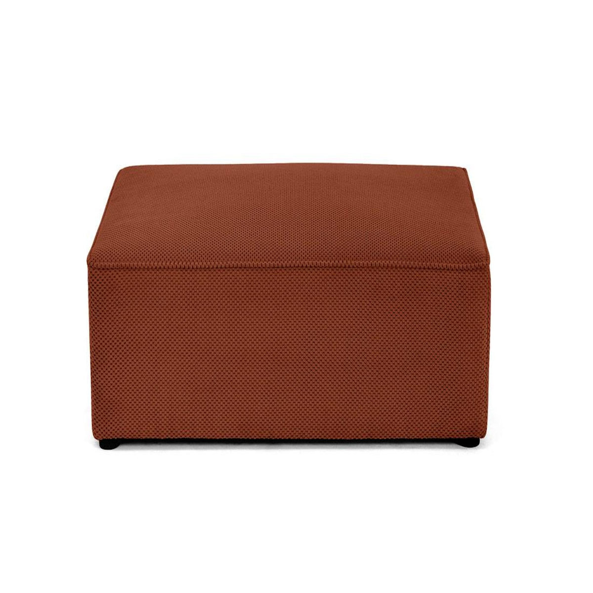 BEST MOBILIER Topaze - pouf - en velours texturé