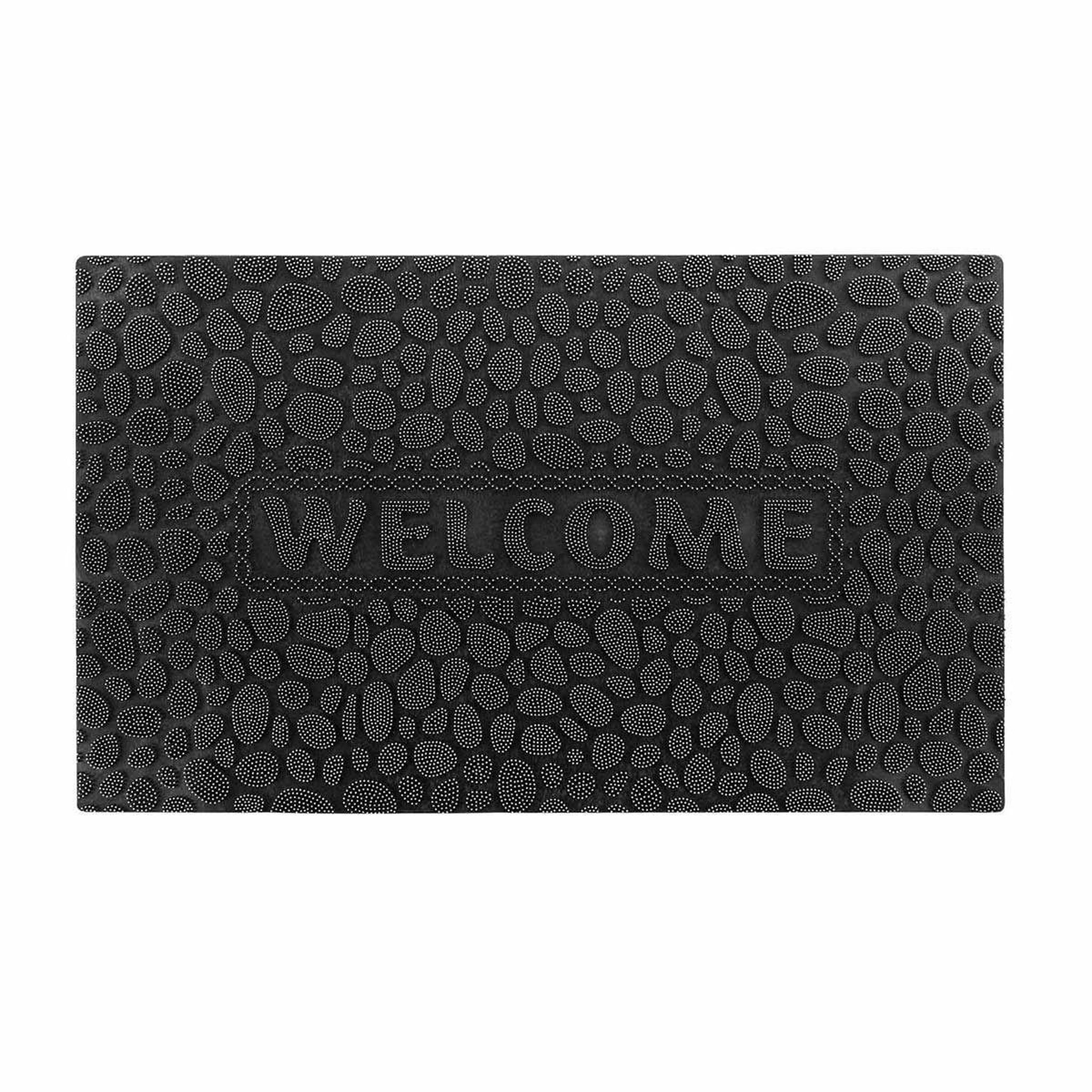 Douceur d'Intérieur Tapis d'Entrée Grattoir  Venida  44x74cm Gris