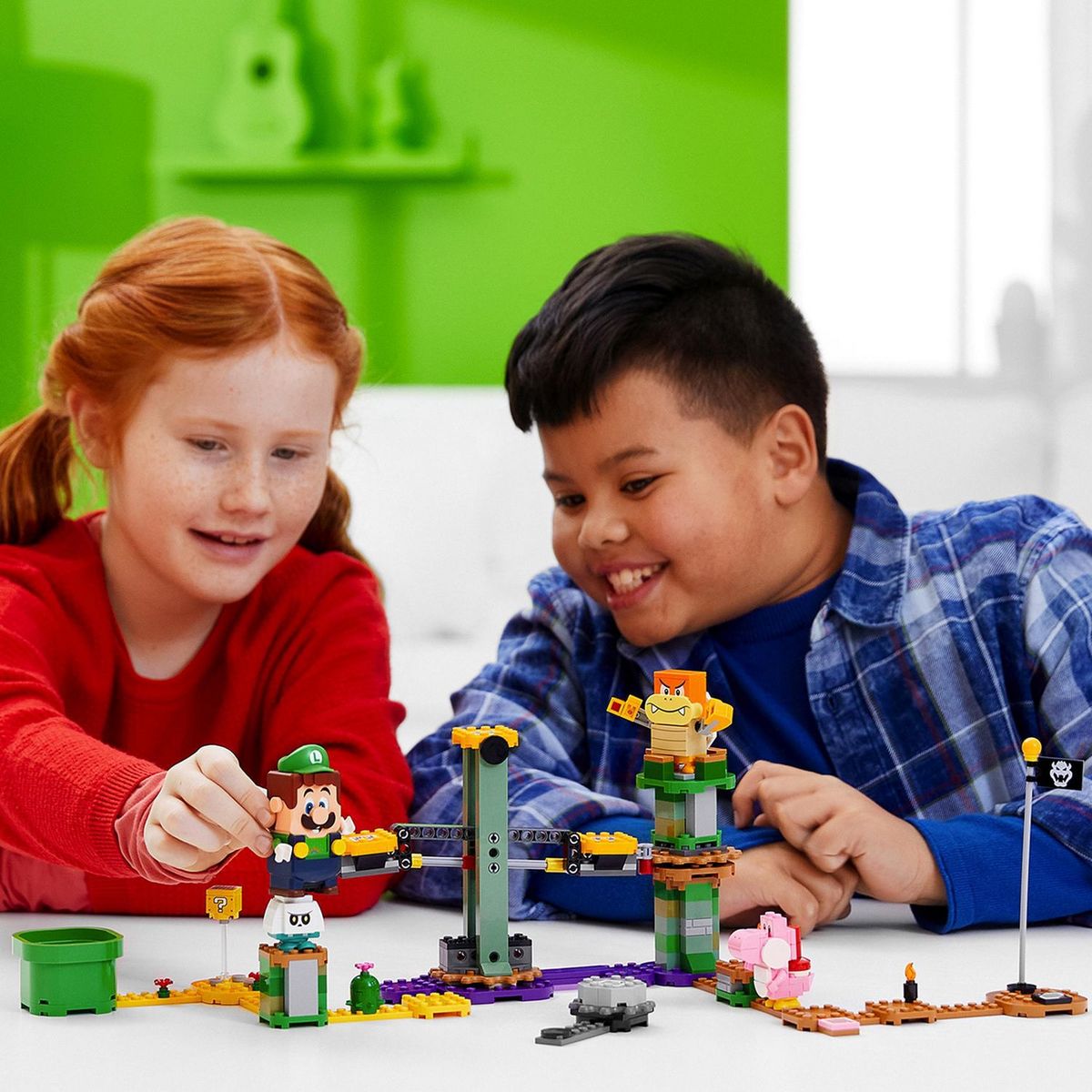 LEGO Super Mario 71387 Pack de Démarrage Les Aventures de Luigi, Jouet et Figurine Interactive