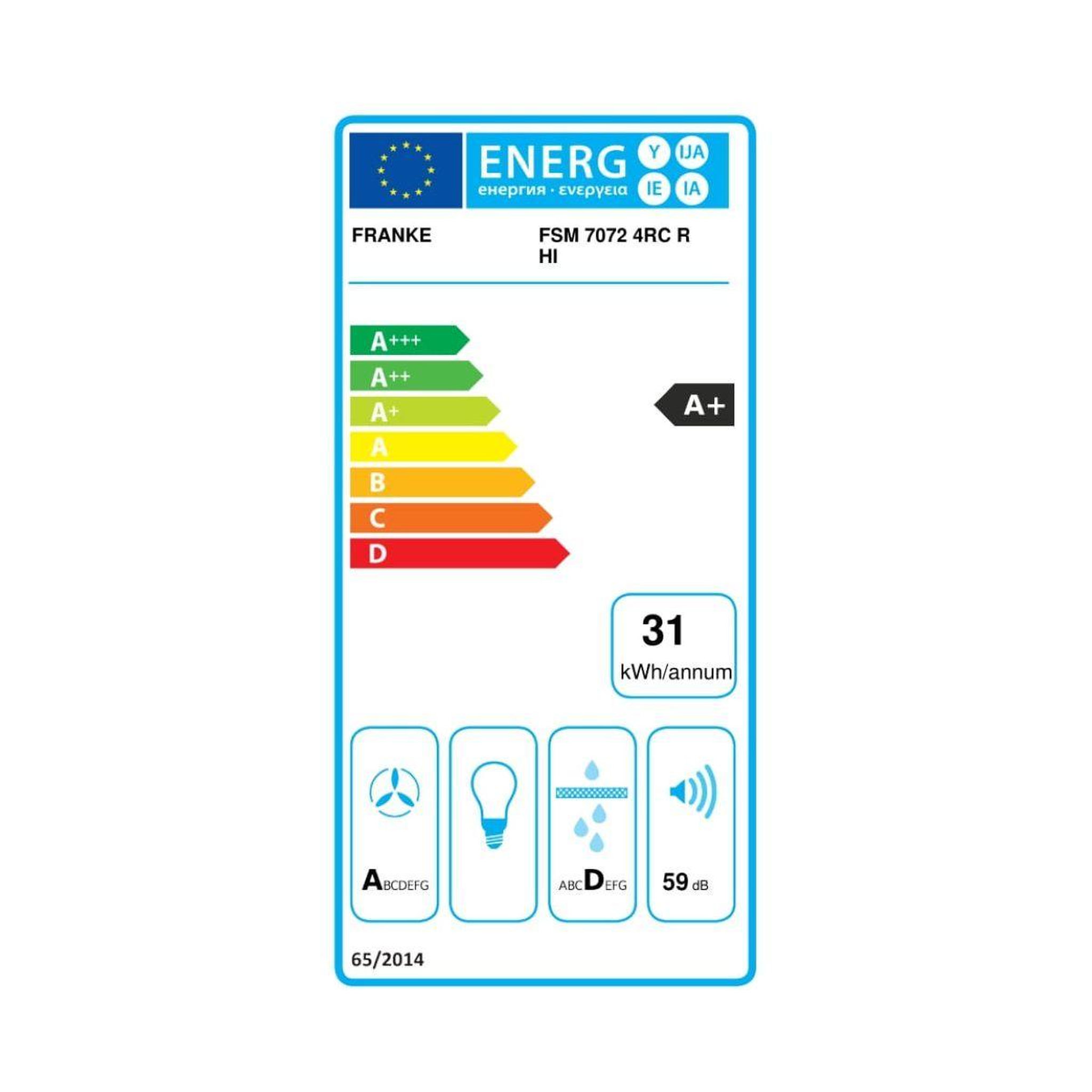 Voir la diapositive 5 : franke Plaque induction aspirante 484366, recyclage