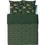 Voir la diapositive 2 : Les Ateliers du Linge Parure housse de couette 100% coton 57fils, liana