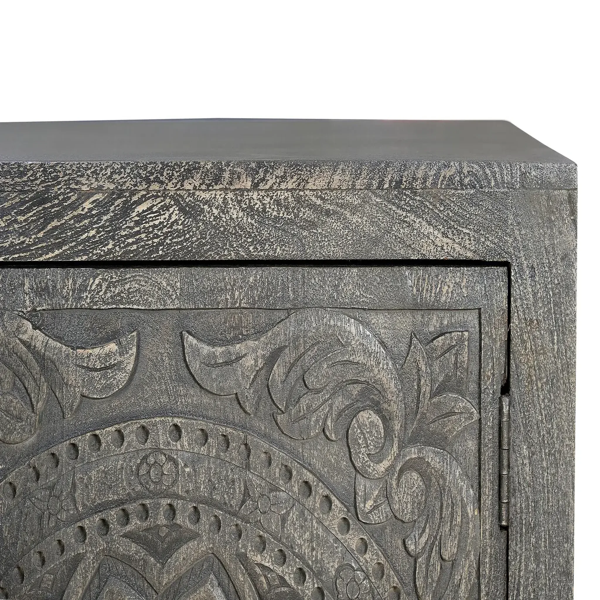 Voir la diapositive 5 : GINER Y COLOMER SL Buffet en bois de manguier 172cm style artisanal / ethnique
