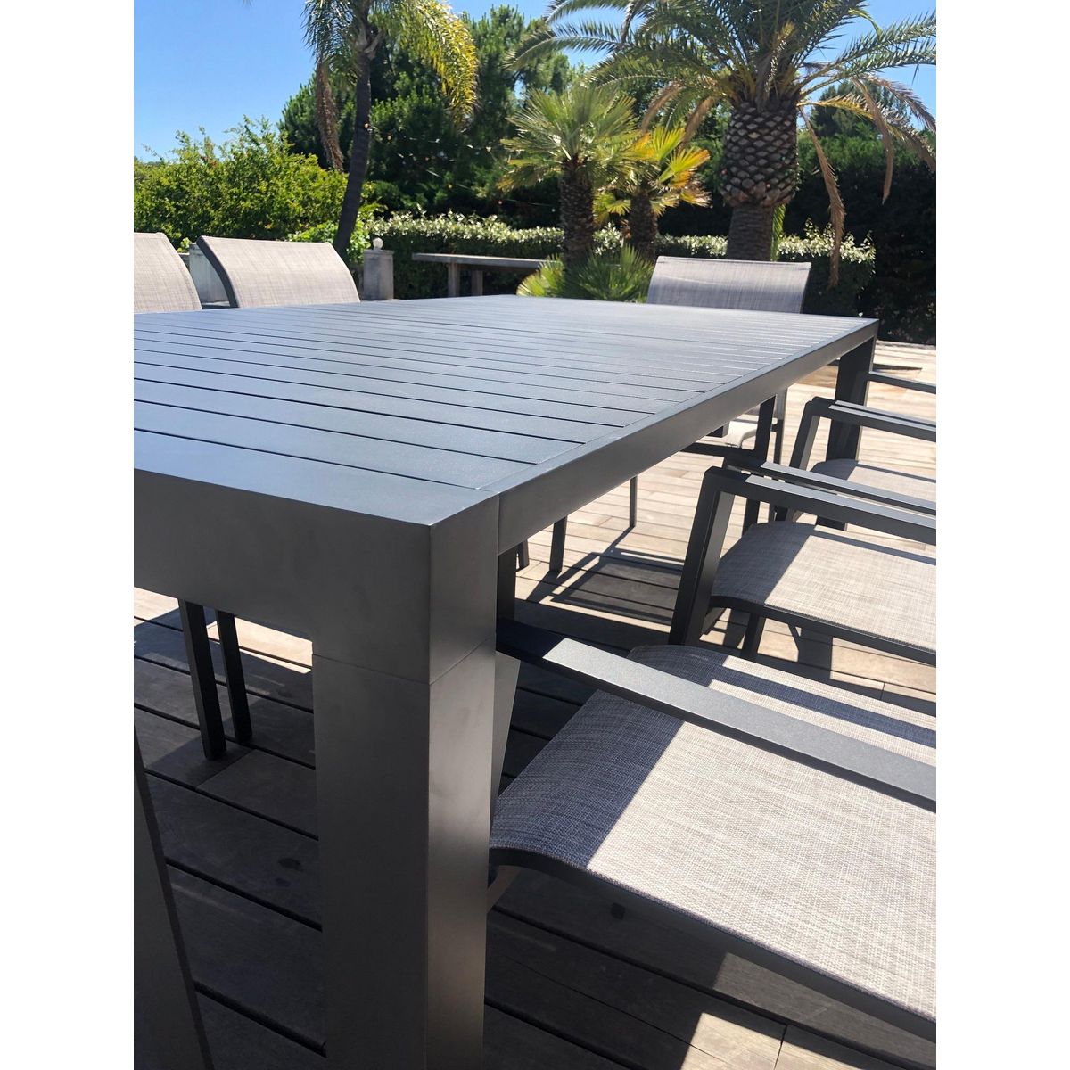 Givex Table de jardin XXL extensible - PRISMA