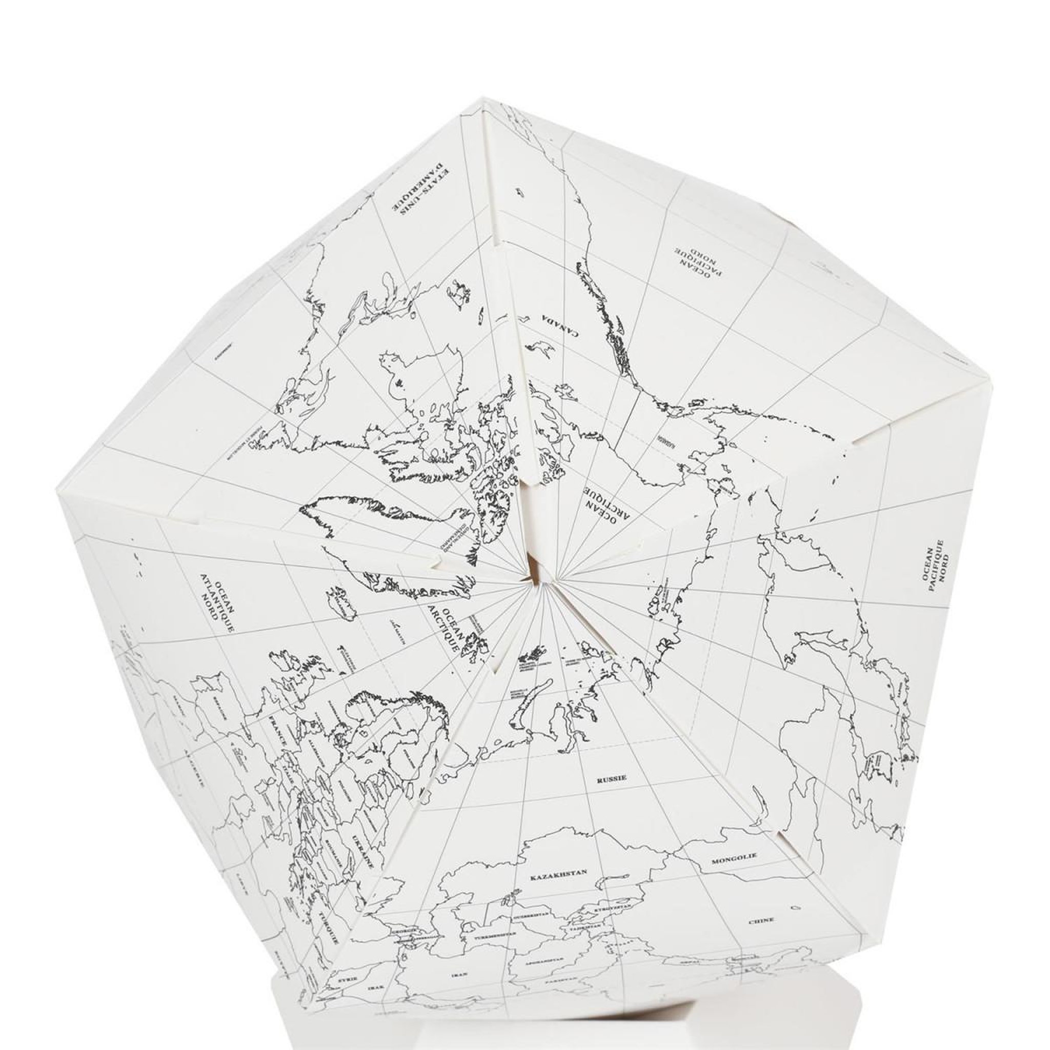 Voir la diapositive 2 : Jeux 2 momes Globe terrestre à colorier  5 feutres  26cm blanc