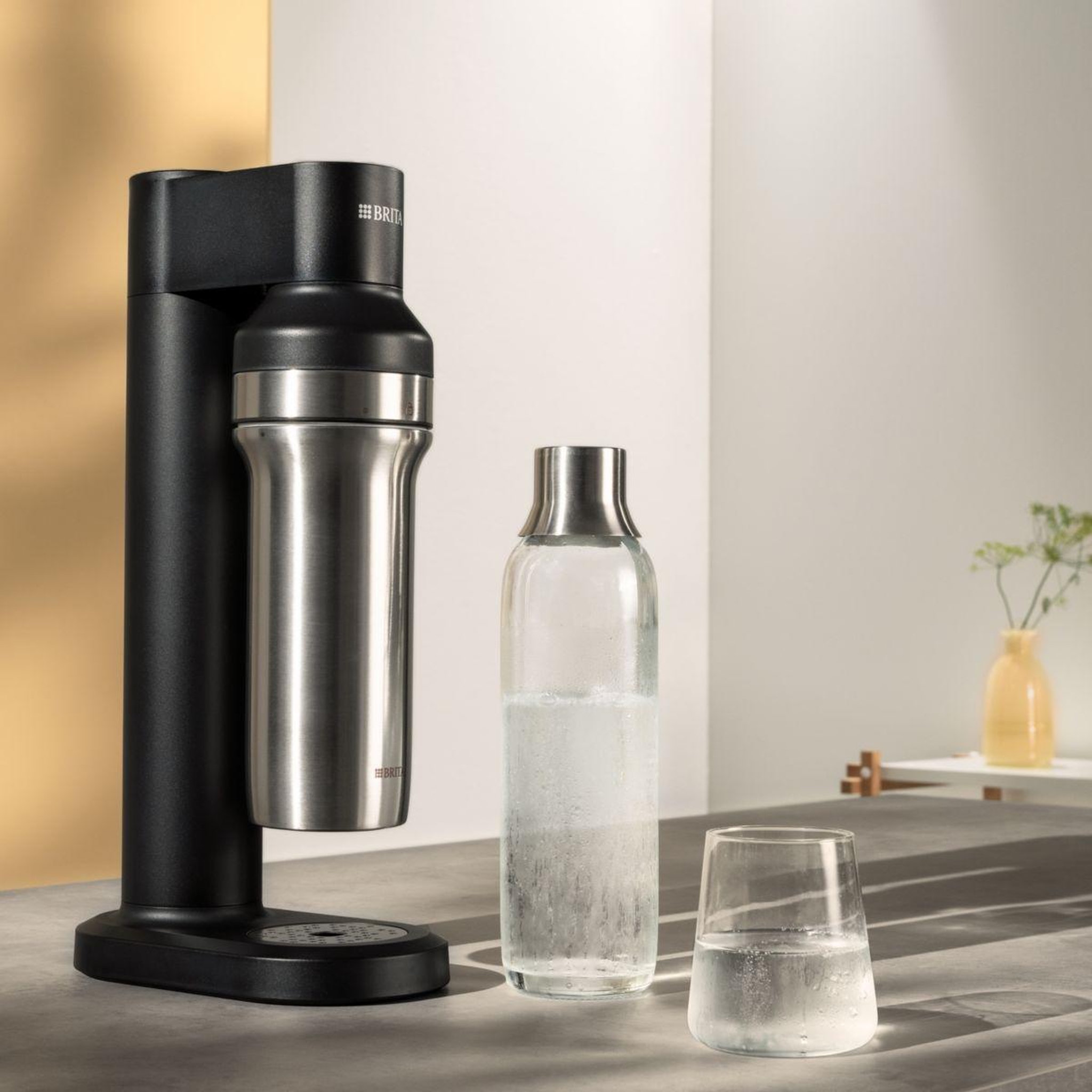 Voir la diapositive 2 : Brita Bouteille pack 2 bouteilles en verre sodatrio