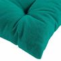 Voir la diapositive 3 : Paris Prix Coussin de Chaise  Mistral  40x40cm Émeraude