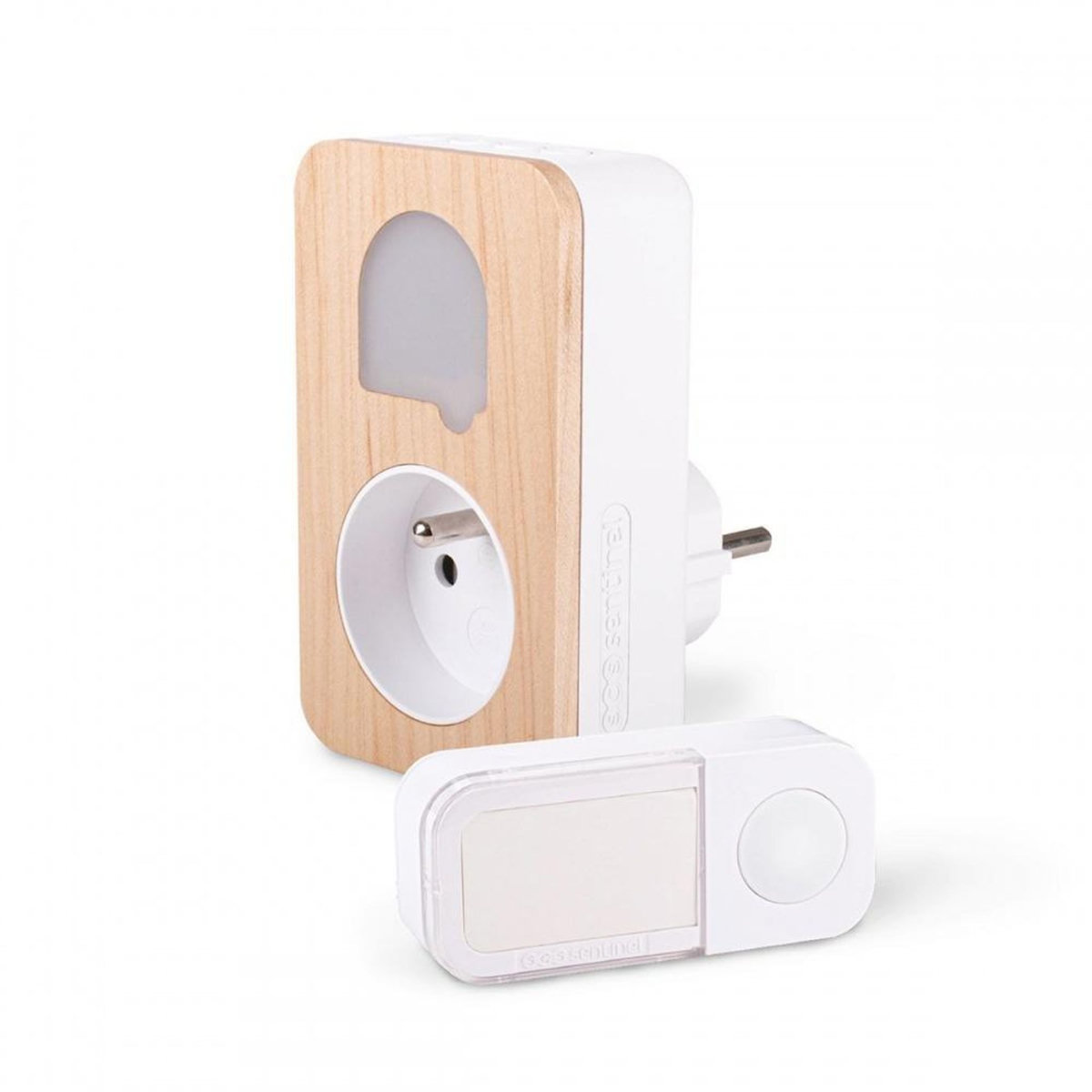 CENTRALE BRICO Carillon sans fil et sans pile avec prise intégrée SONE + COSY, SCS SENTINEL