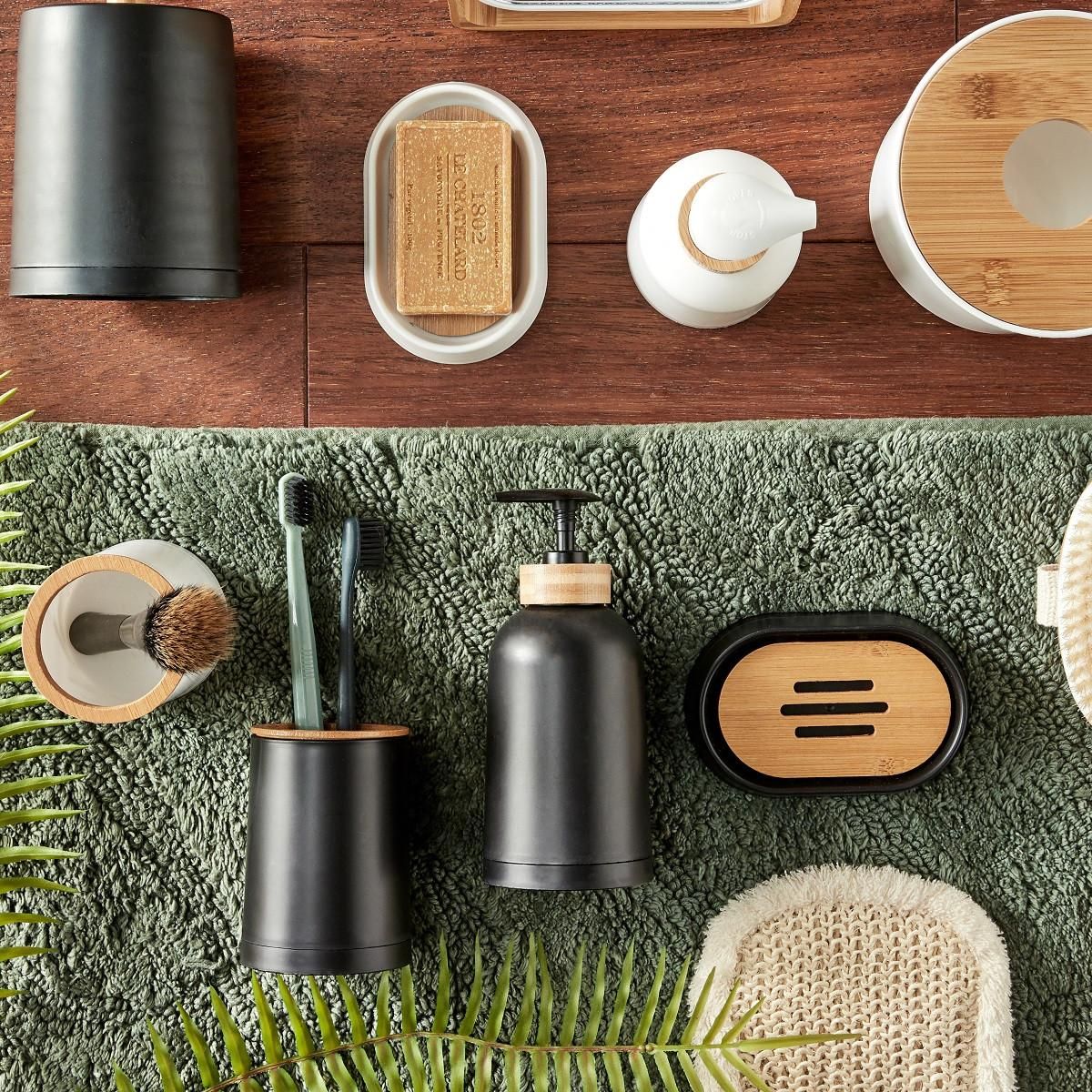 GUY LEVASSEUR Distributeur de savon en bambou PRIMA