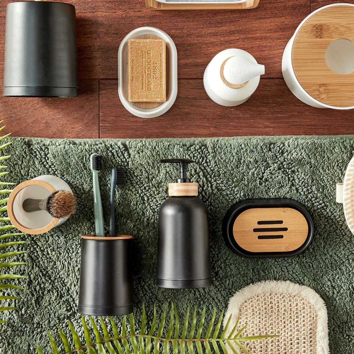 GUY LEVASSEUR Distributeur de savon en bambou PRIMA