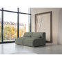 Voir la diapositive 1 : BEST MOBILIER Felix - canapé modulable 2 places en tissu texturé