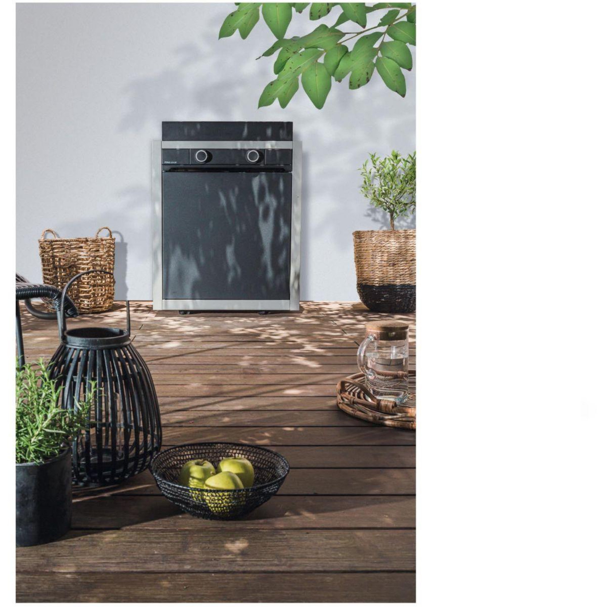 Voir la diapositive 3 : FORGE ADOUR Couvercle plancha modern 60 charnieres