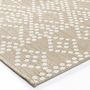 Voir la diapositive 2 : Paris Prix Tapis Déco  Tania  120x170cm Naturel