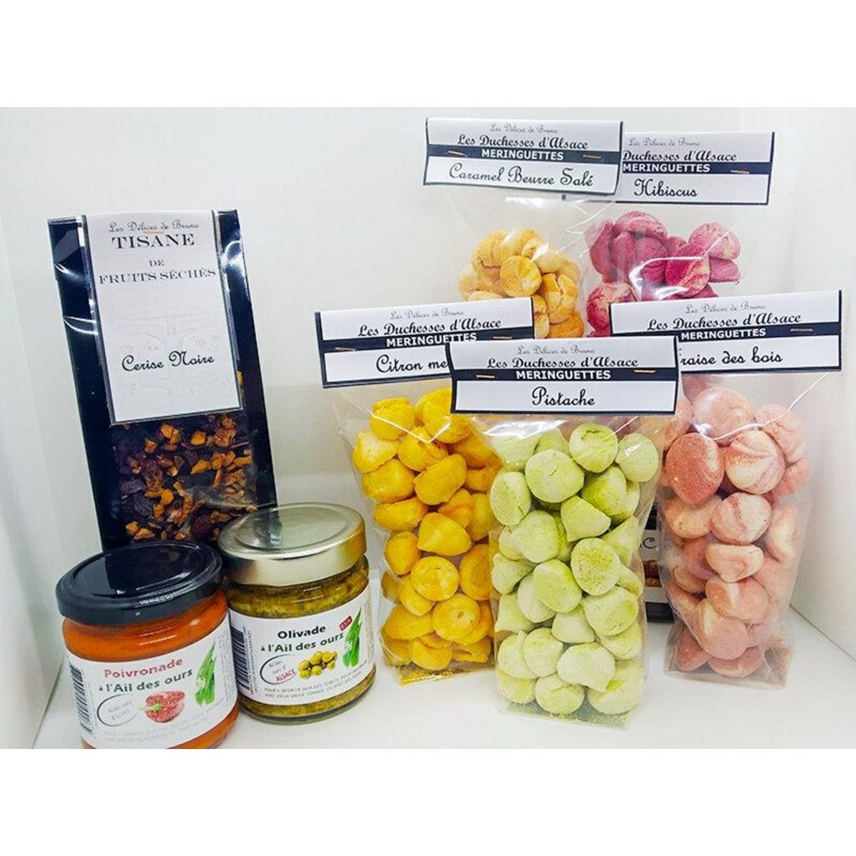 Smartbox Coffret dégustation aux notes d'Alsace : 4 produits livrés chez vous - Coffret Cadeau Gastronomie