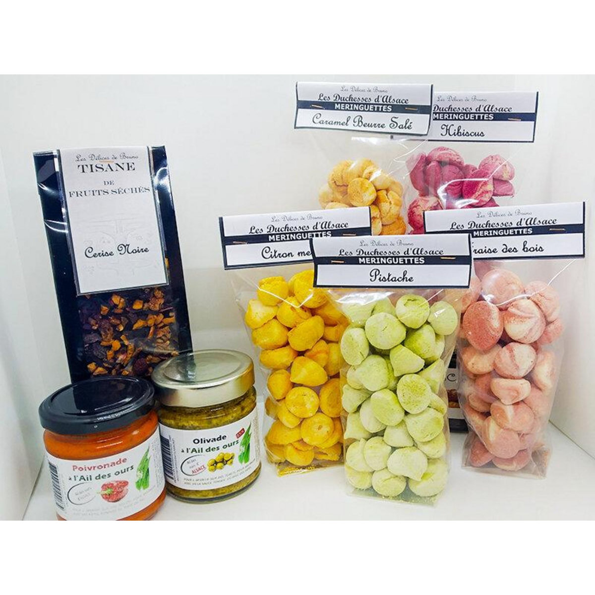 Smartbox Coffret dégustation aux notes d'Alsace : 4 produits livrés chez vous - Coffret Cadeau Gastronomie