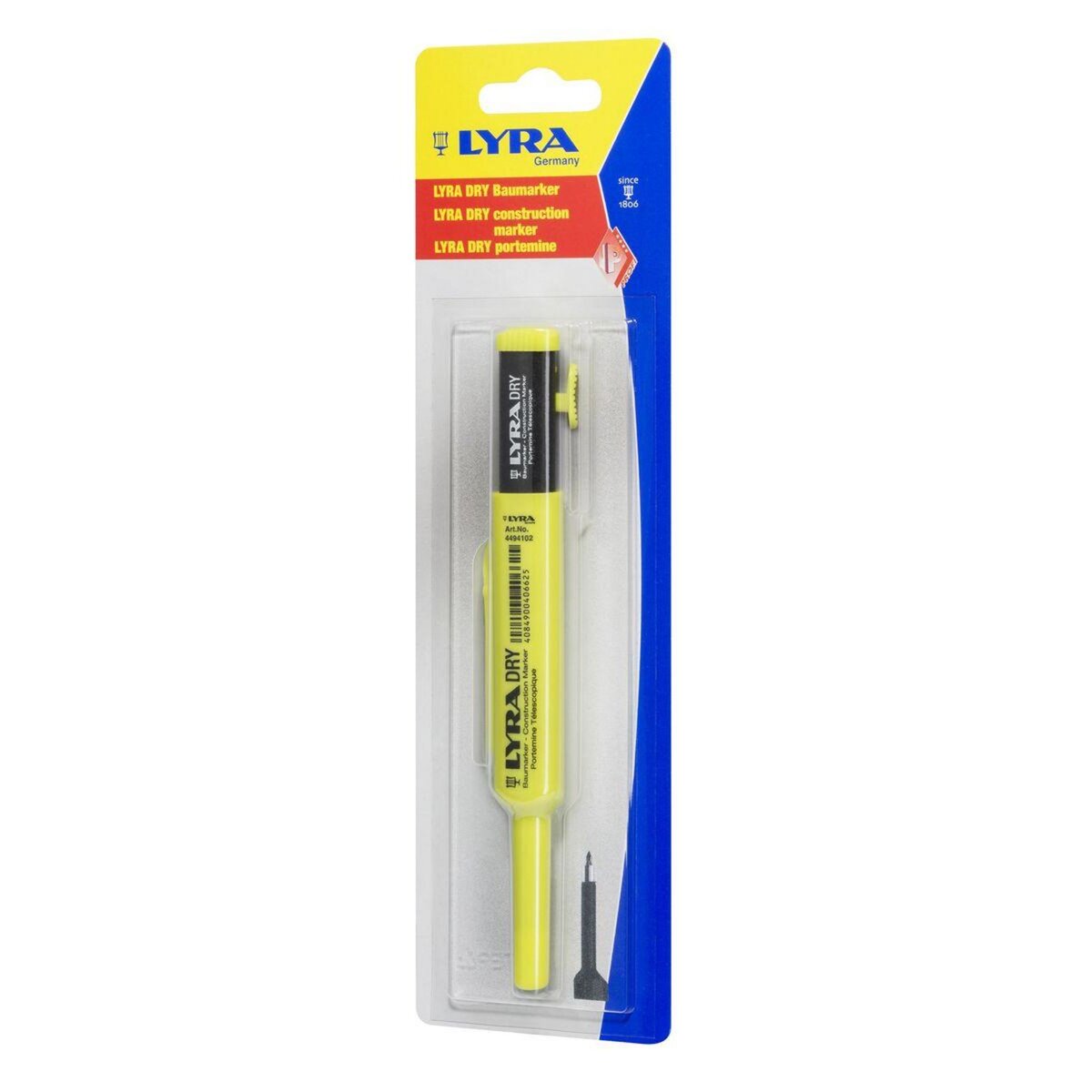 Lyra Crayon graphite Lyra Dry sur carte