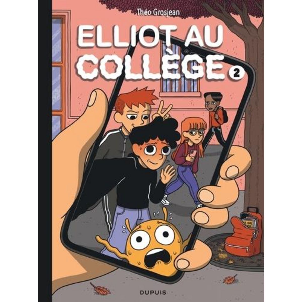 ELLIOT AU COLLEGE TOME 2 : RESEAUX ET SENTIMENTS, Grosjean Théo