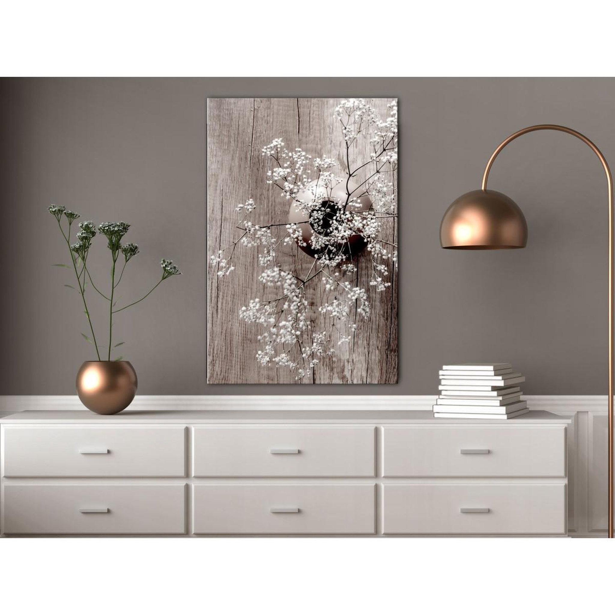 Voir la diapositive 2 : Paris Prix Tableau imprimé  dried flowers