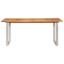 Voir la diapositive 4 : VIDAXL Table de salle a manger 180x90x76 cm Bois d'acacia massif