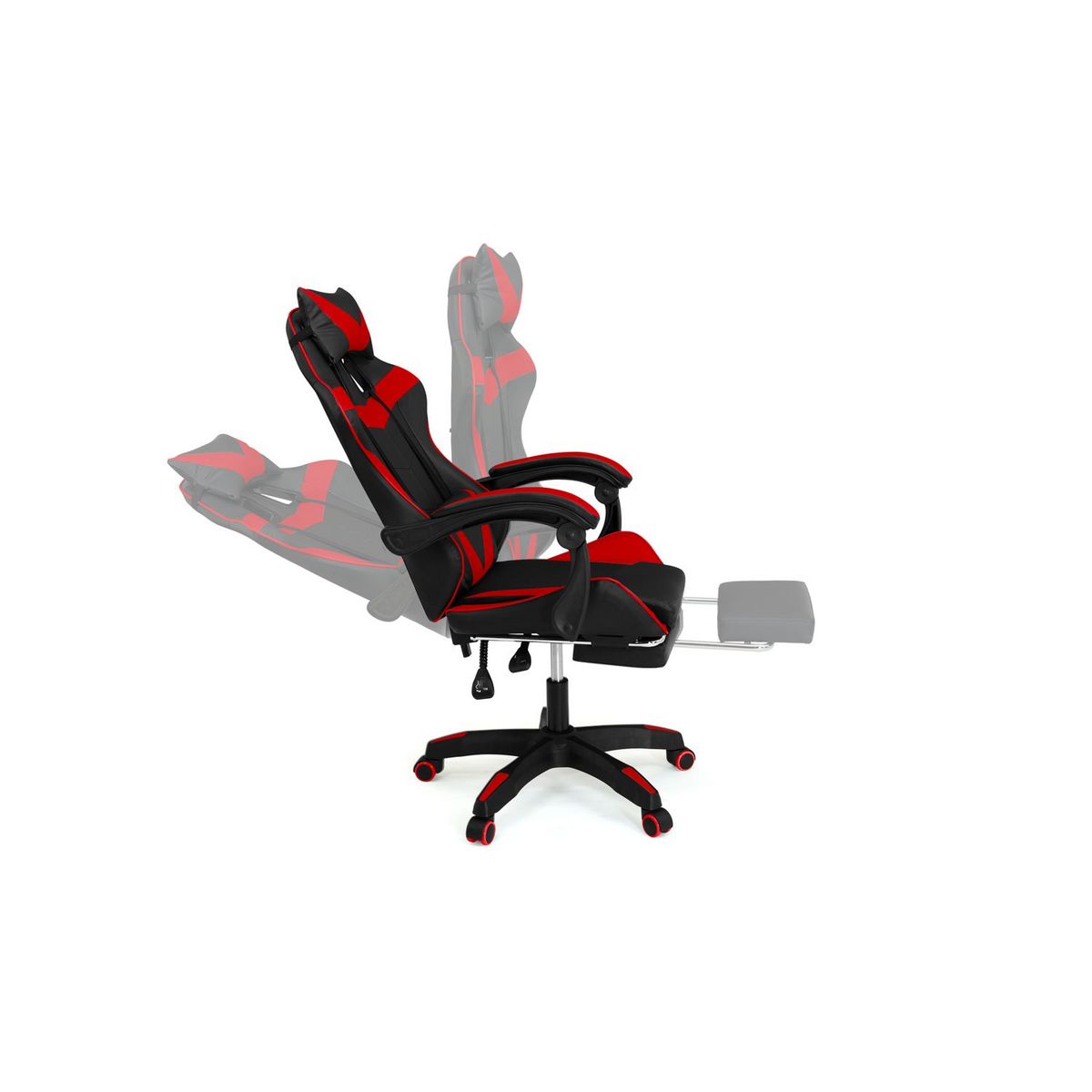 Fauteuil de bureau gamer pivotant ajustable en hauteur GEEK