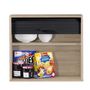 Voir la diapositive 1 : Rangement de cuisine à rideau L60cm COOKING