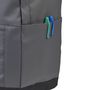 Voir la diapositive 7 : YOUNG'S ATTITUDE Sac à dos gris foncé avec compartiment pour ordinateur