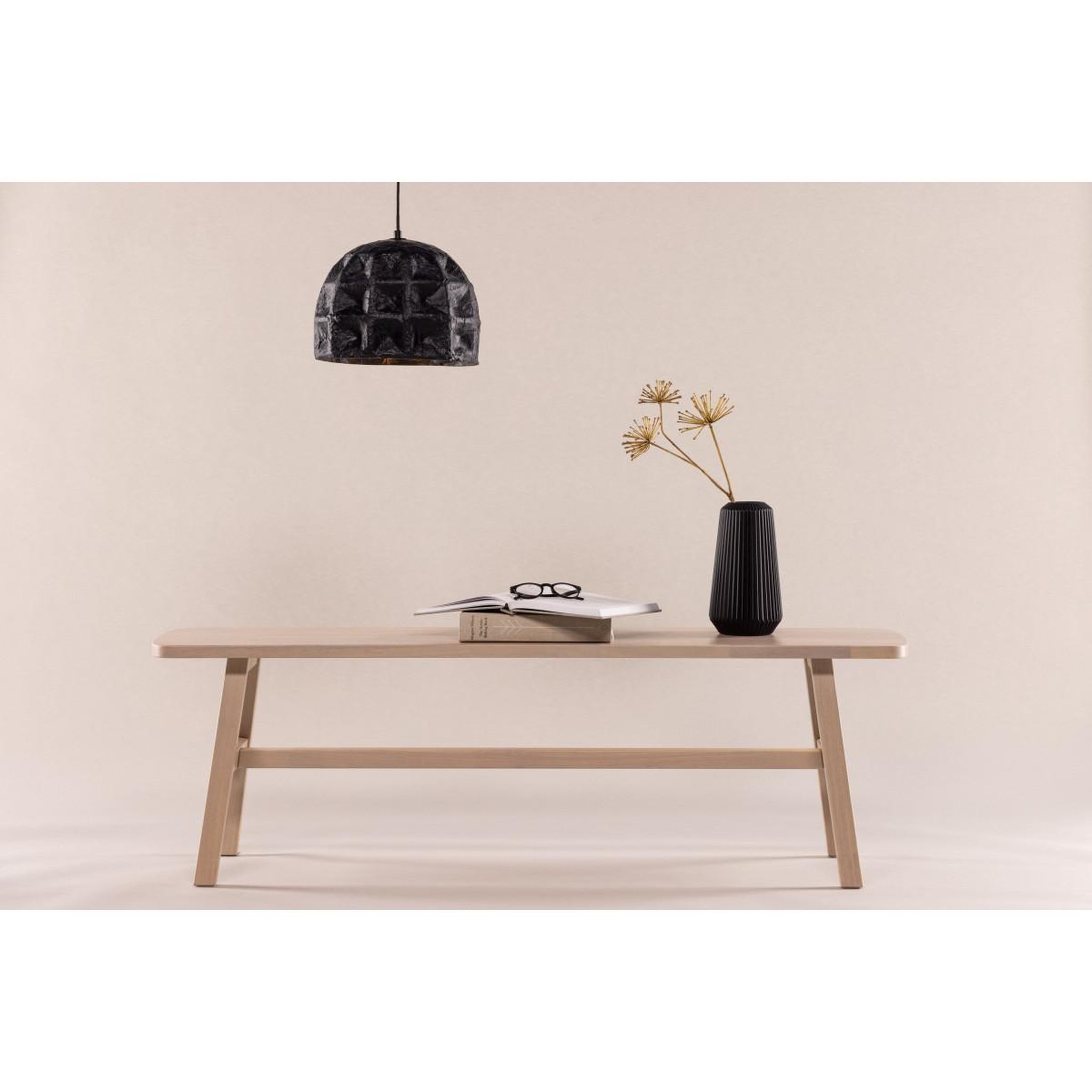 Voir la diapositive 5 : Paris Prix Banc en bois  halso  140cm naturel