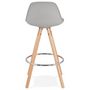 Voir la diapositive 4 : Paris Prix Tabouret de Bar  Bjarki  85cm Gris