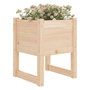 Voir la diapositive 3 : VIDAXL Jardiniere 40x40x52,5 cm Bois massif de pin