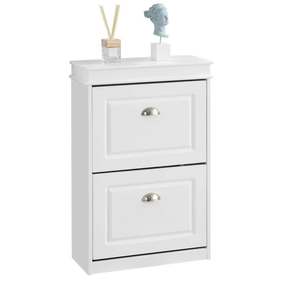 SOBUY SoBuy - Meuble À Chaussures à 2 tiroirs - Classique - FSR78