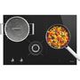 Voir la diapositive 5 : SMEG Plaque mixte induction gaz PM3743D
