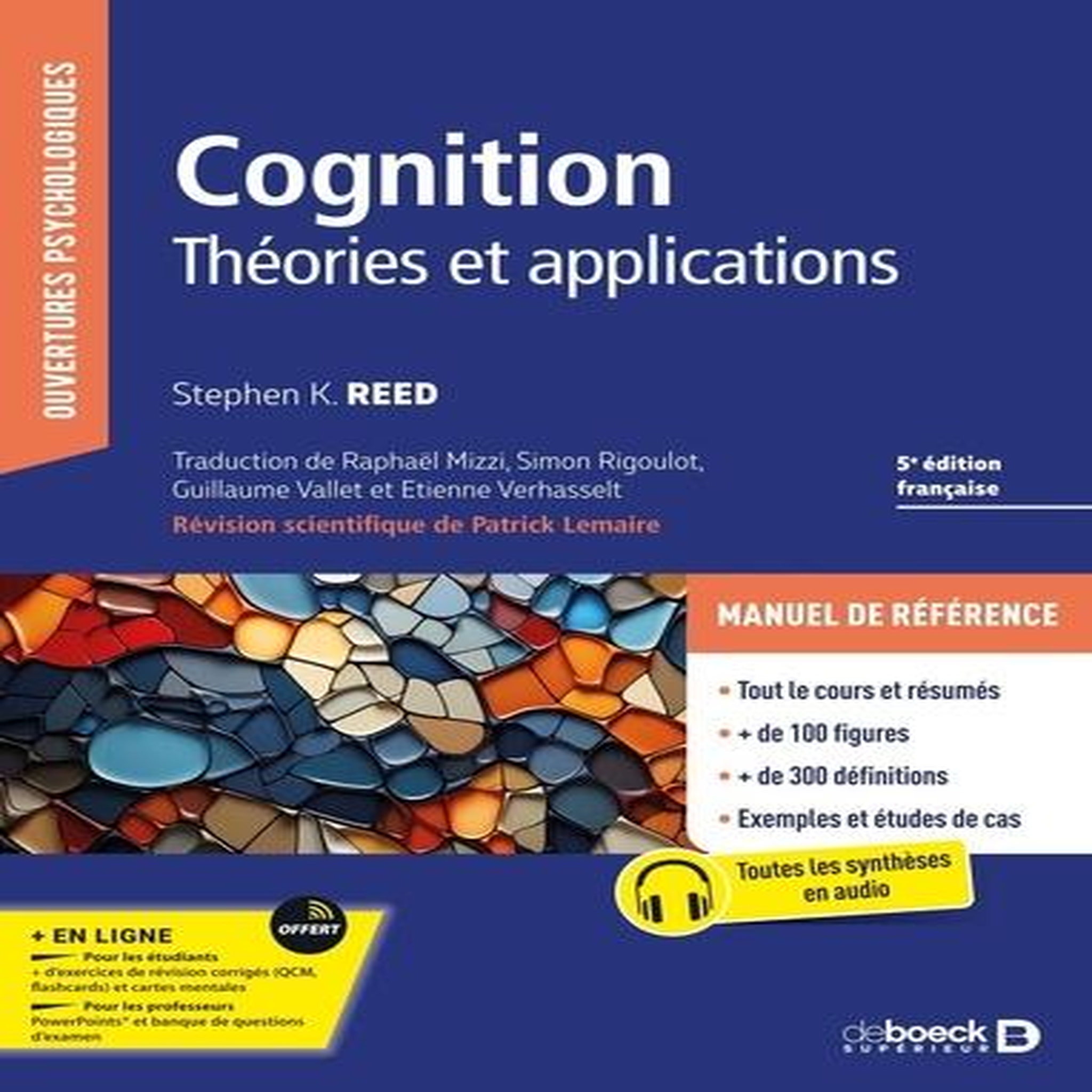 COGNITION. THEORIES ET APPLICATIONS, Reed Stephen K.