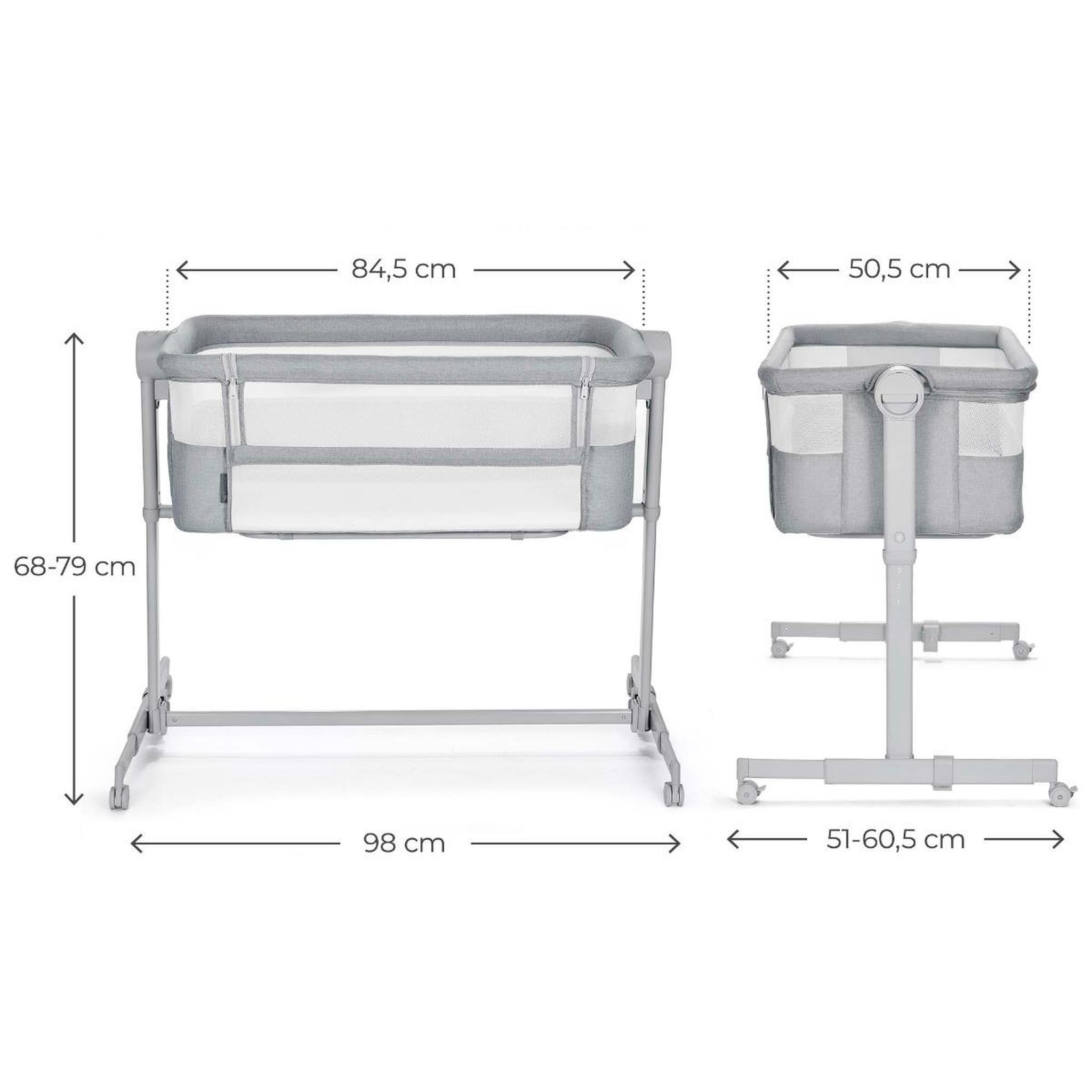 Voir la diapositive 6 : KINDERKRAFT Lit d'appoint 2 en 1 NESTE UP 2