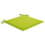 Voir la diapositive 5 : VIDAXL Chaises a manger d'exterieur lot de 4 et coussins Acacia massif