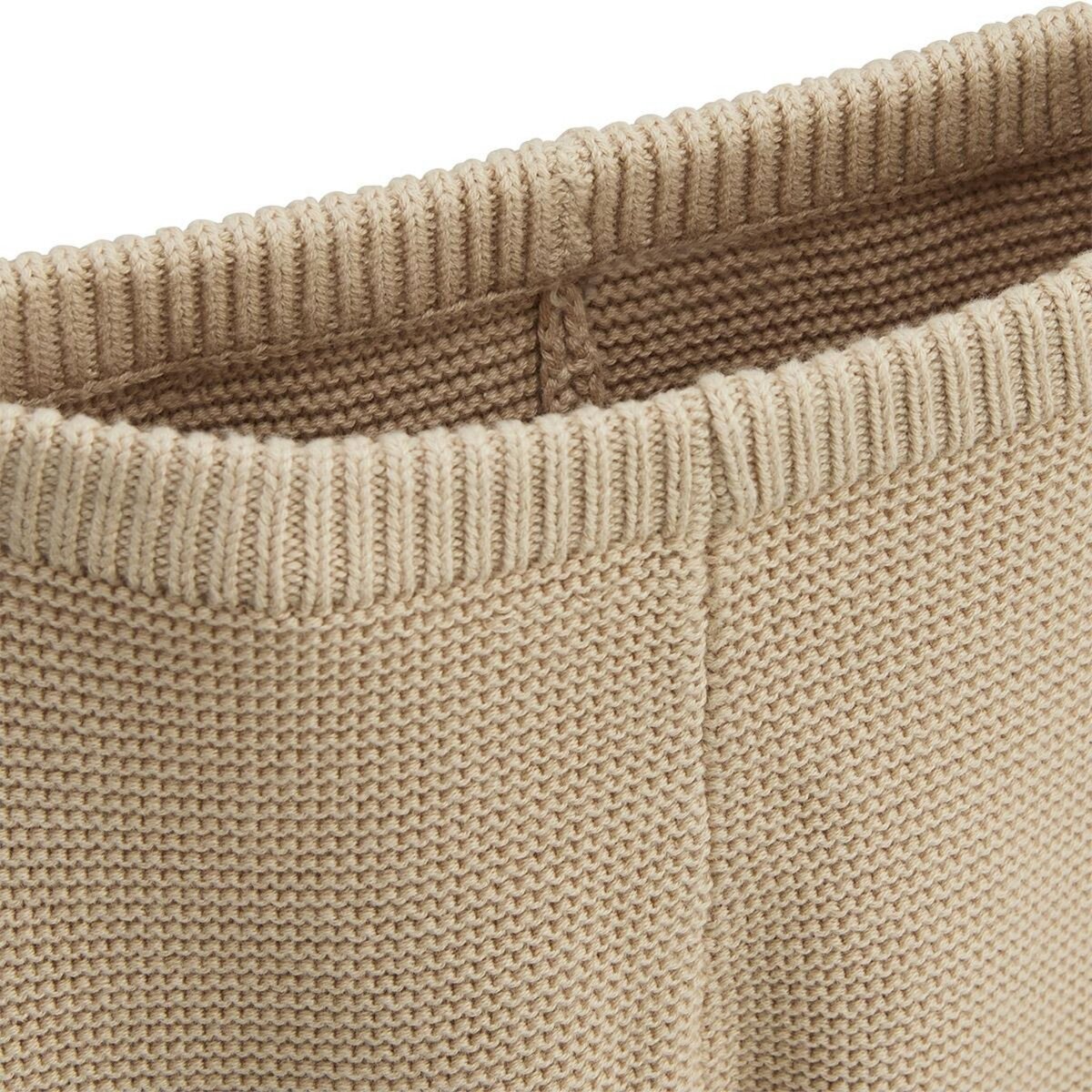 Petit Béguin Ensemble gilet et pantalon avec pieds bébé en tricot Hello Baby