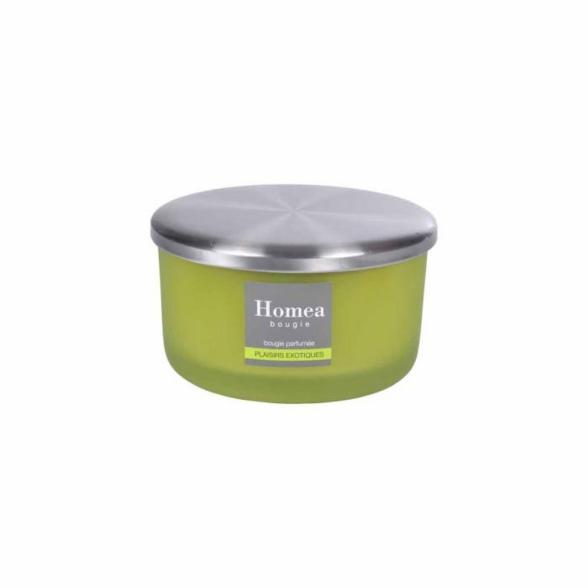 Paris Prix Bougie Parfumée Verrine  Tropical Fresh  13cm Plaisirs Exotiques