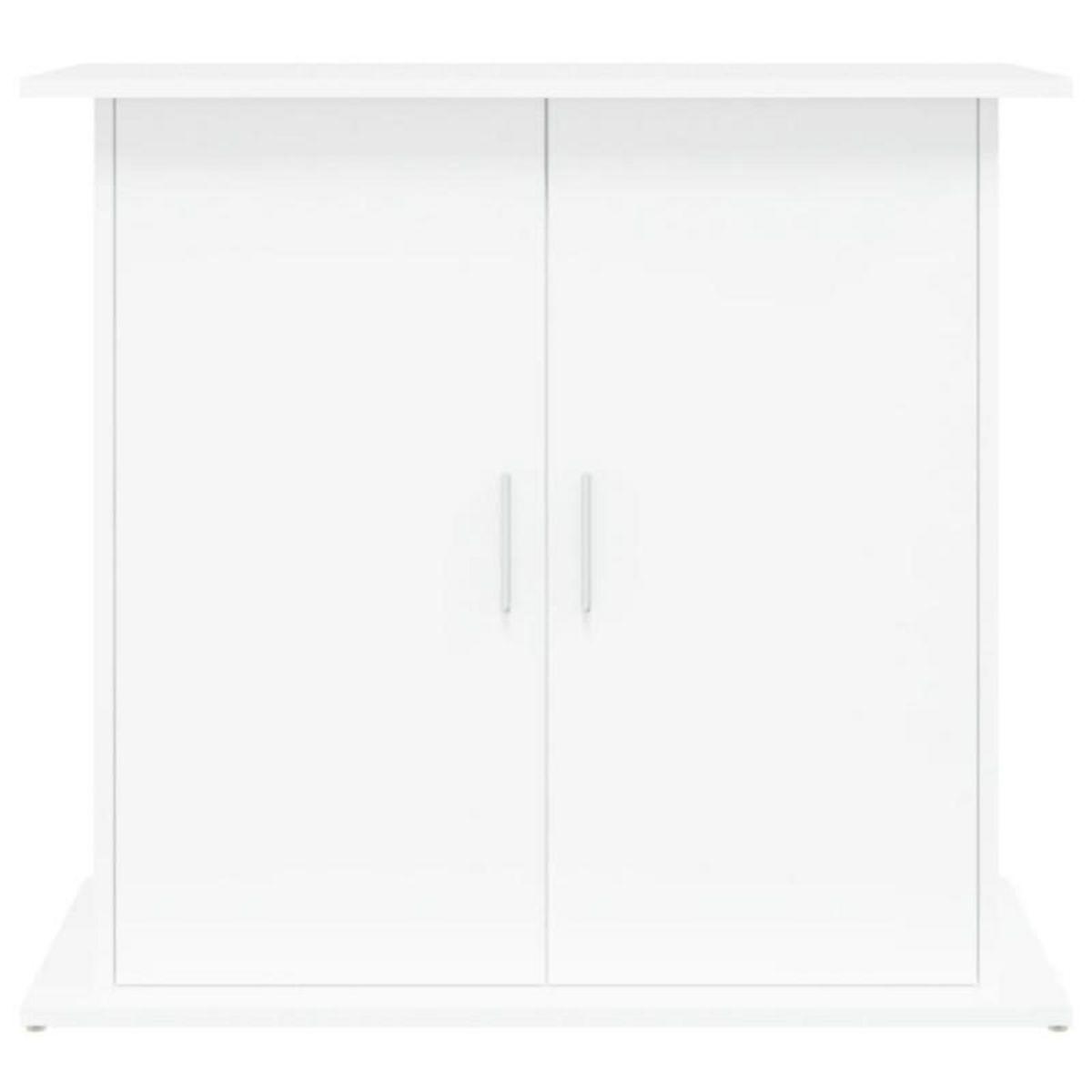 VIDAXL Support pour aquarium blanc 81x36x73 cm bois d ingénierie