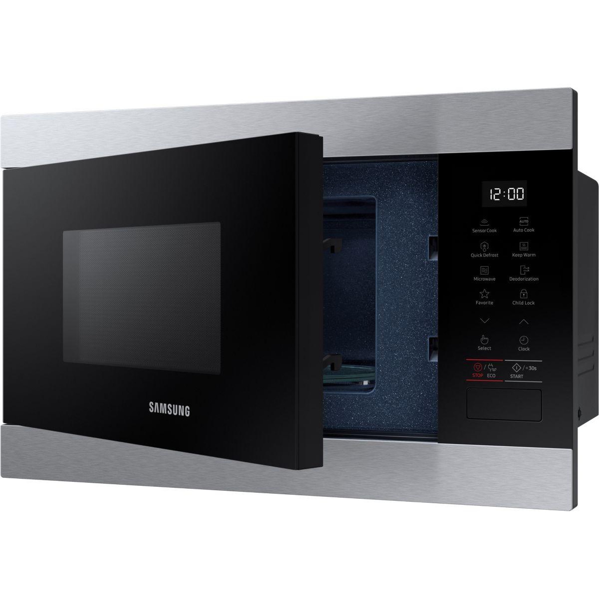 Voir la diapositive 4 : Samsung Micro ondes encastrable MS22M8274AT