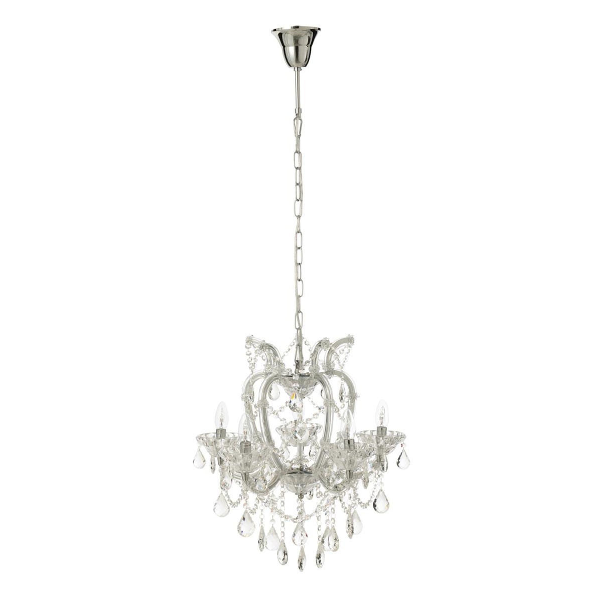 Paris Prix Lustre en Verre  Antique  57cm Transparent