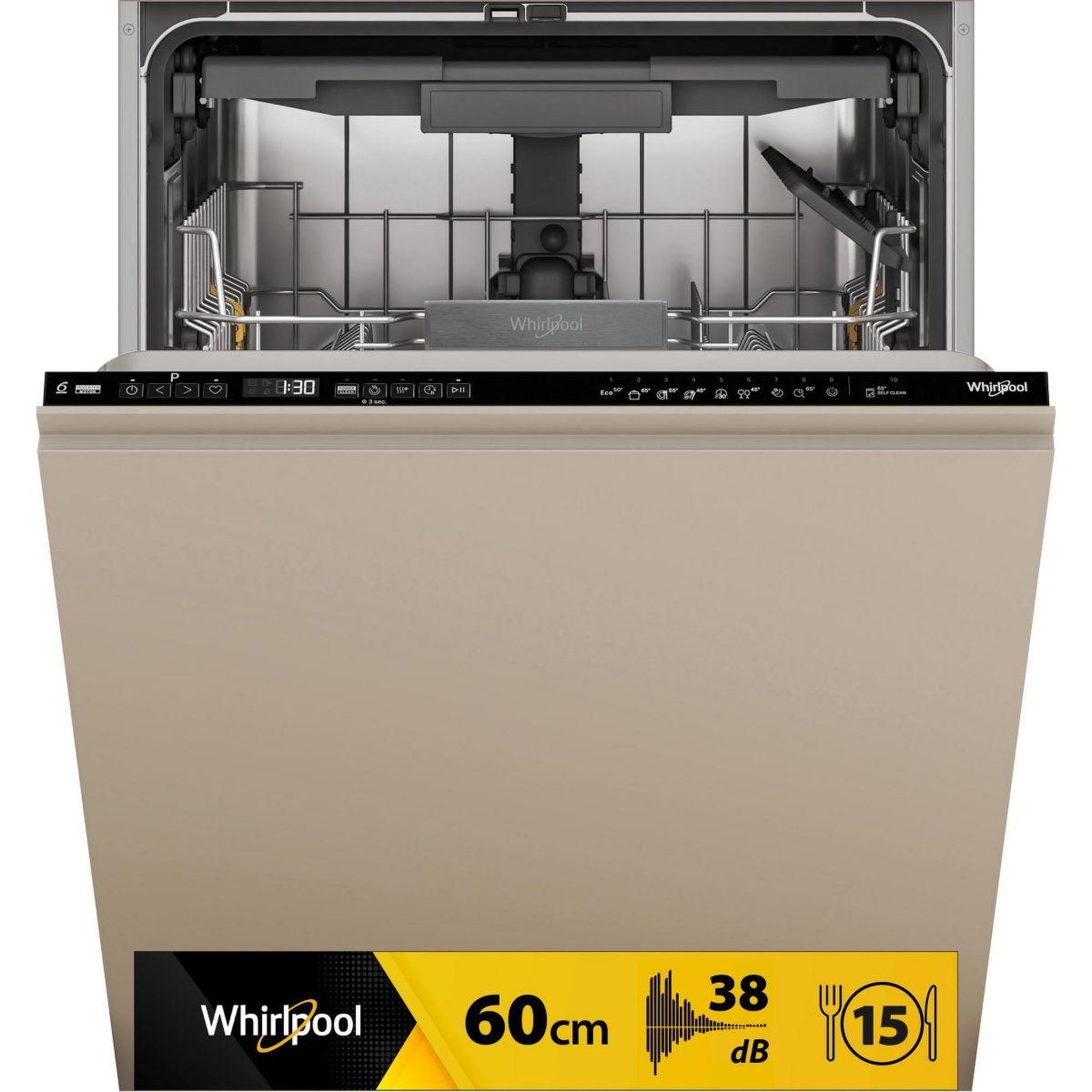 Whirlpool Lave vaisselle encastrable wh7ia15am6t0 maxispace