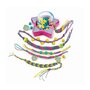 Voir la diapositive 2 : CLEMENTONI Clementoni Crazy Chic - Coffret création de bracelets de l'amitié - Perles et fils - Des 7ans