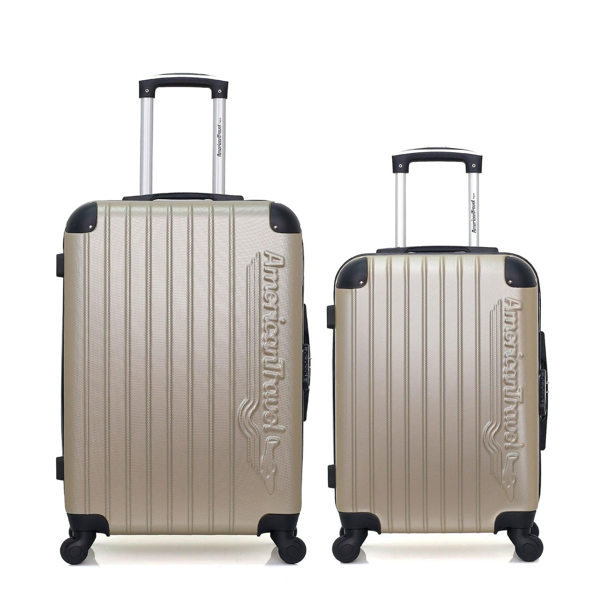 AMERICAN TRAVEL AMERICAN TRAVEL - Lot de 2 - Valises weekend et cabine BUDAPEST