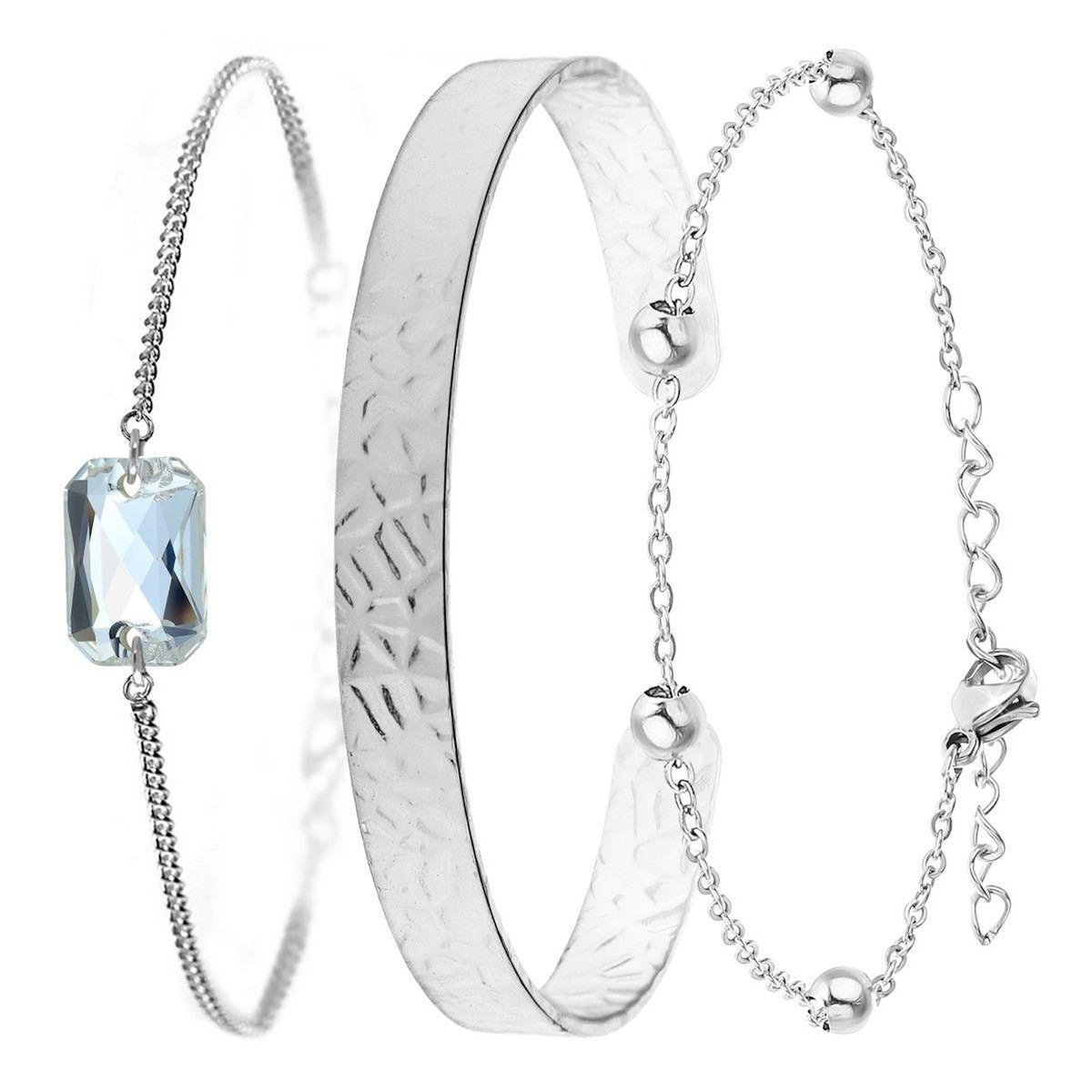 SC CRYSTAL Set de 3 bracelets par SC Crystal®
