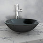 Voir la diapositive 1 : VIDAXL Lavabo Verre trempe 42 cm Noir