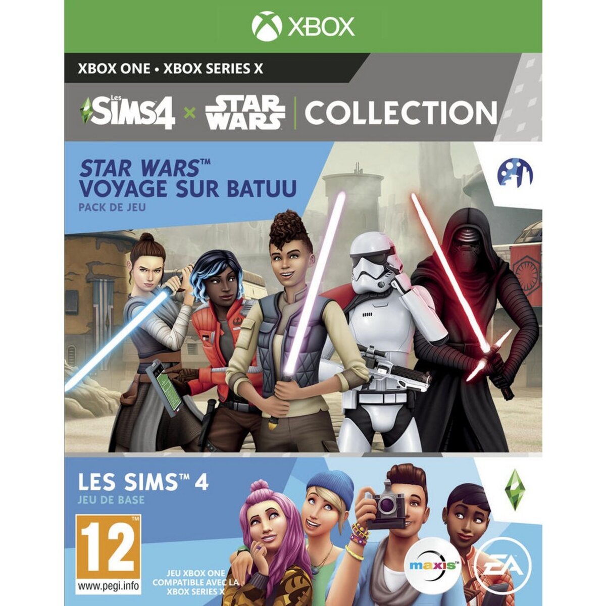 Namco Les Sims 4 + Star Wars: Voyage sur Batuu Xbox One