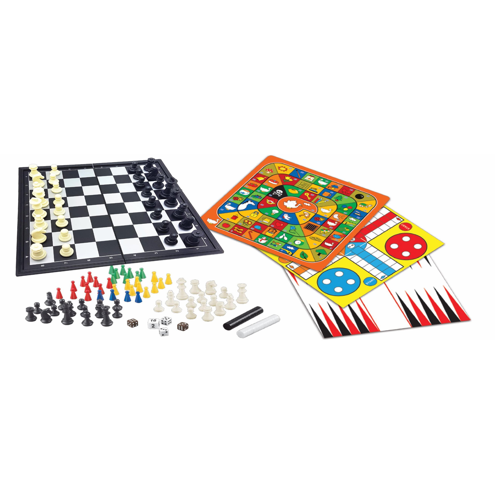 Lexibook Coffret 8 Jeux de société avec pions magnétiques