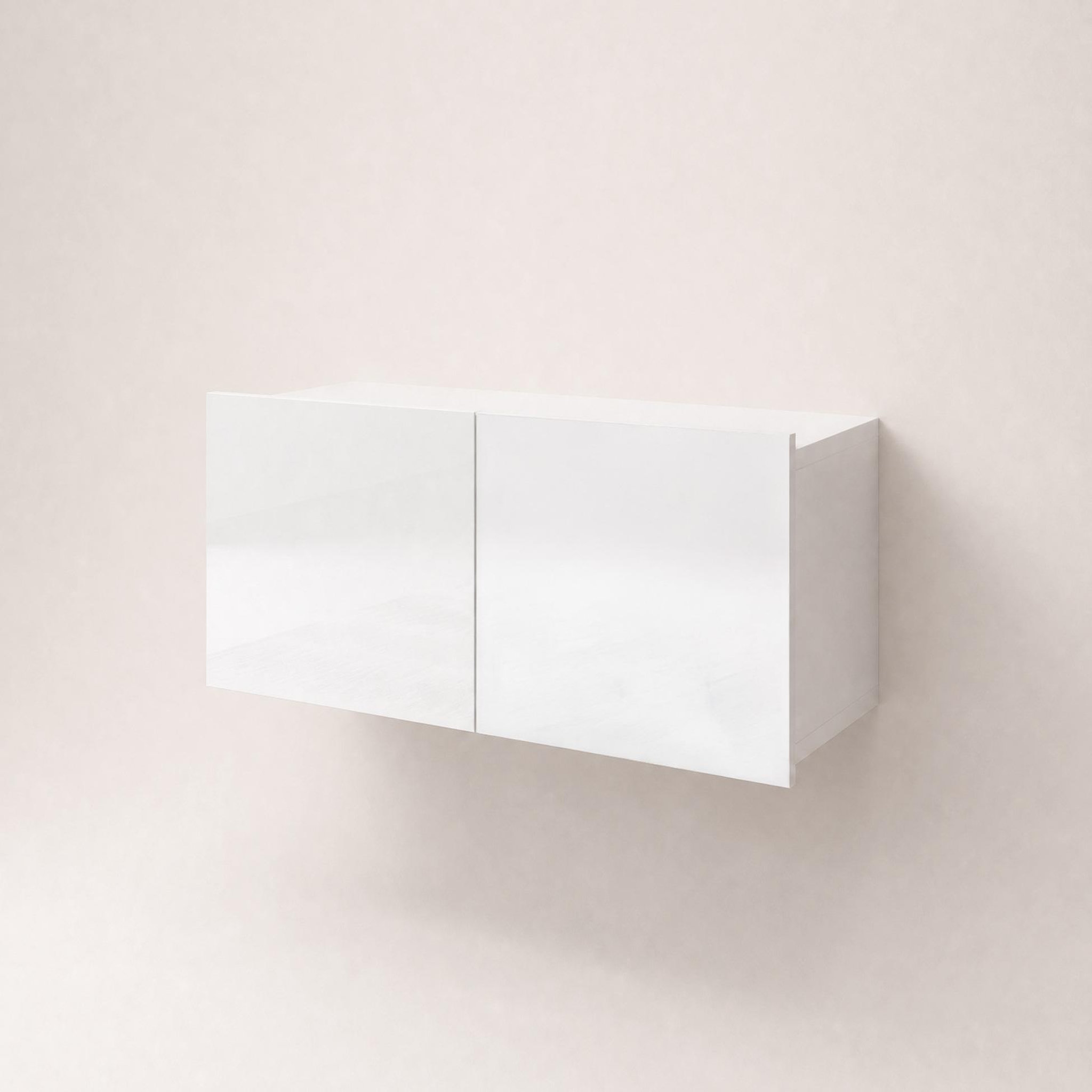 Voir la diapositive 4 : BEST MOBILIER Alix - meuble tv modulable 100 cm - 2 portes