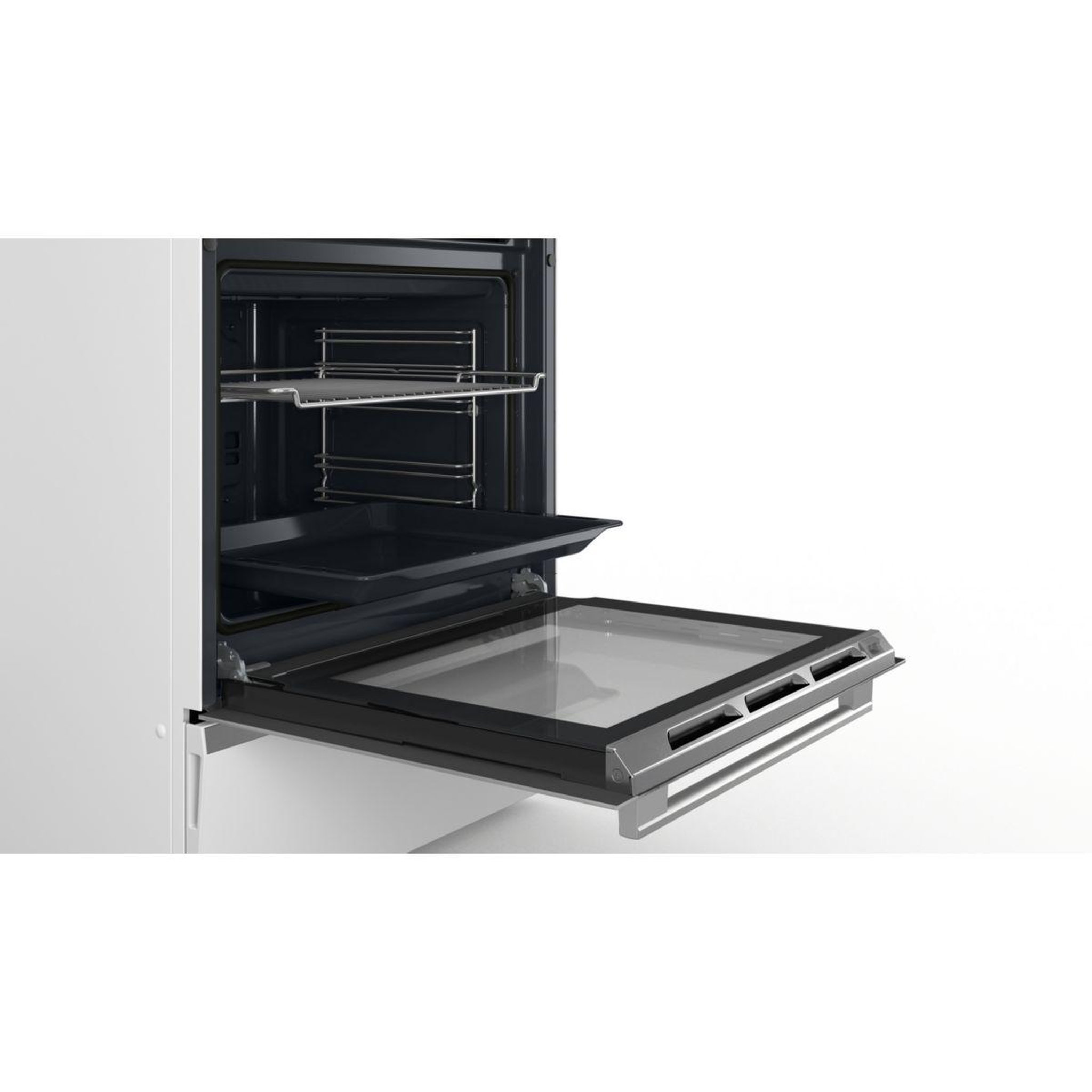 Voir la diapositive 3 : BOSCH Cuisinière vitrocéramique hks79r220