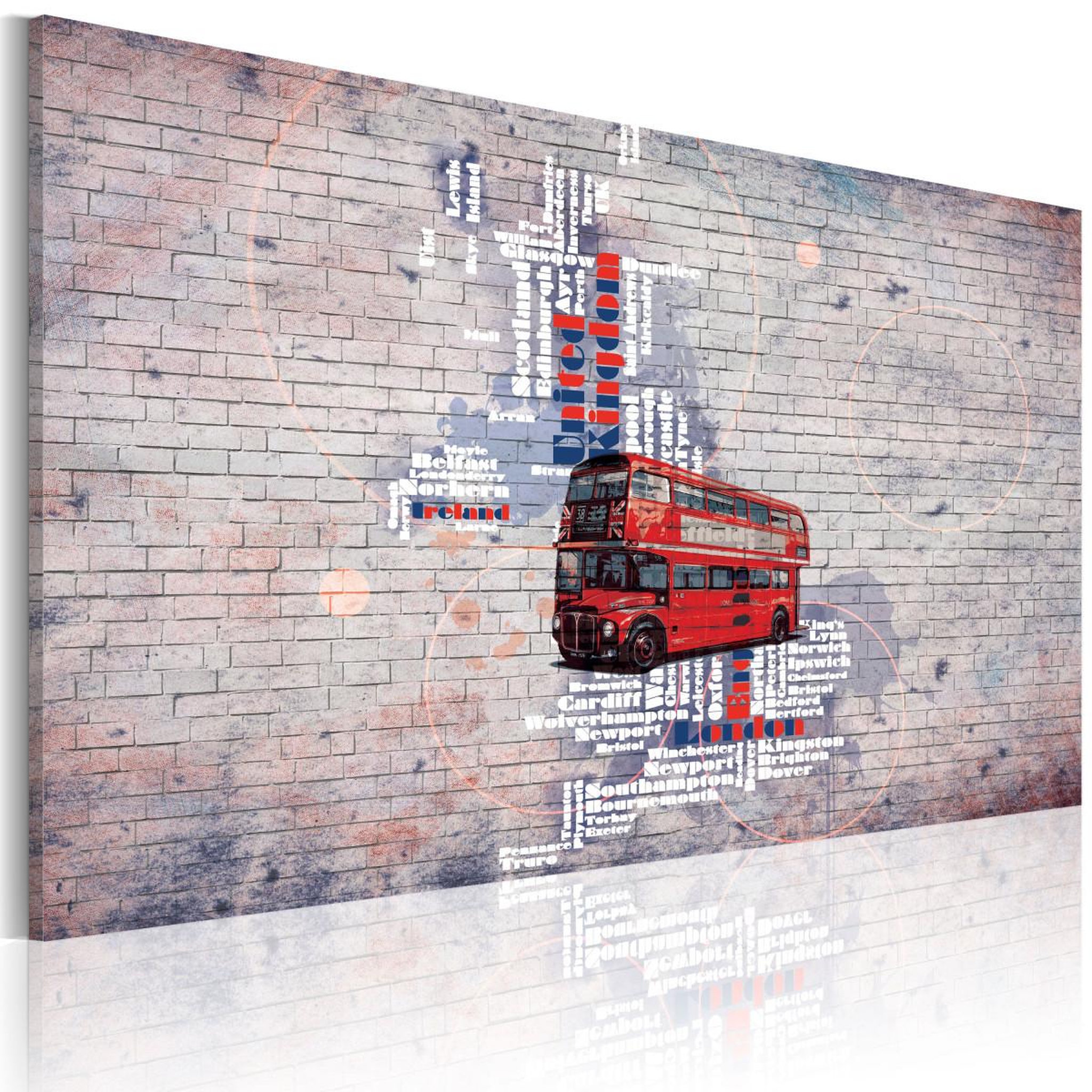 Voir la diapositive 1 : Paris Prix Tableau  Autour de la Grande Bretagne en Routemaster