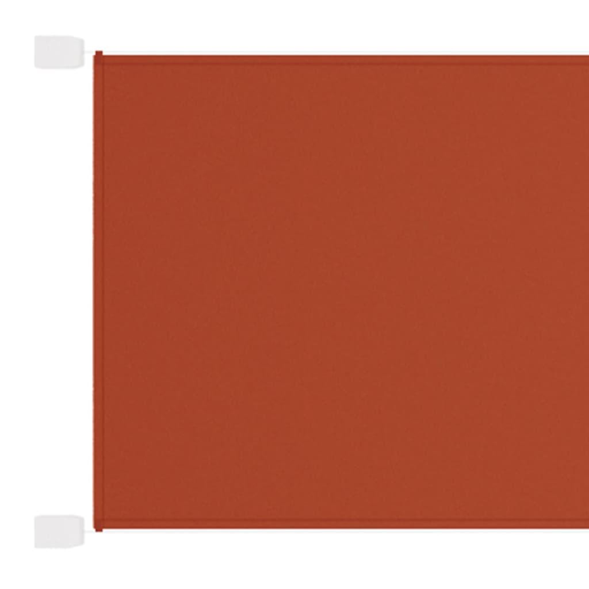 Voir la diapositive 2 : VIDAXL Auvent vertical Terre cuite 250x420 cm Tissu oxford