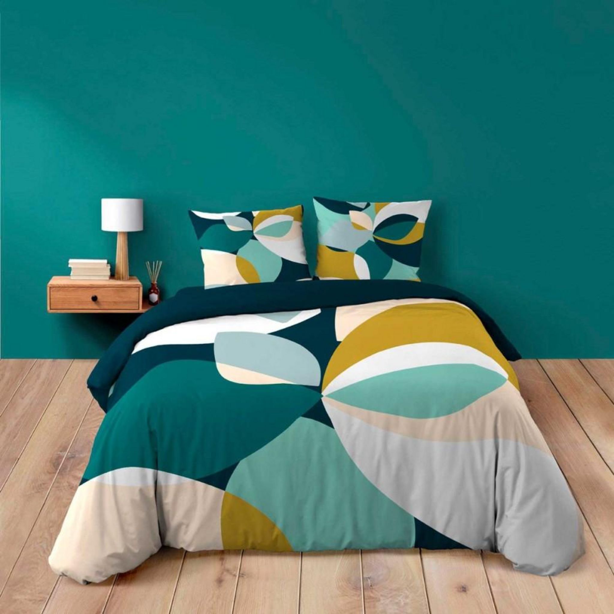 Oeko-Tex Gecertificeerd Douceur D'intérieur, Reveline 3-Piece Bedding Set (240 X 220 Cm) 100% Cotton By Amazon Kussenslopen 63x63 Cm Bijpassend